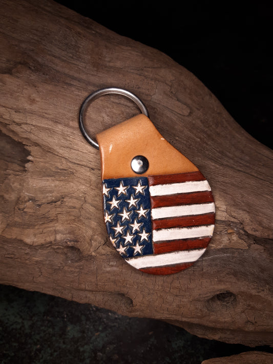 Keychain- American flag