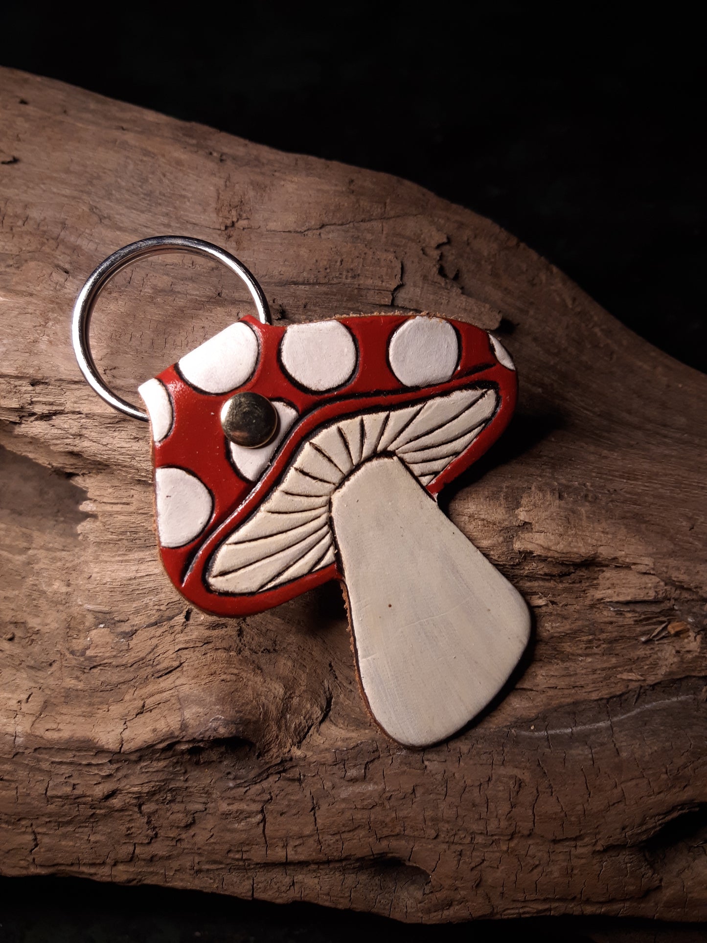 Mushroom Keychain