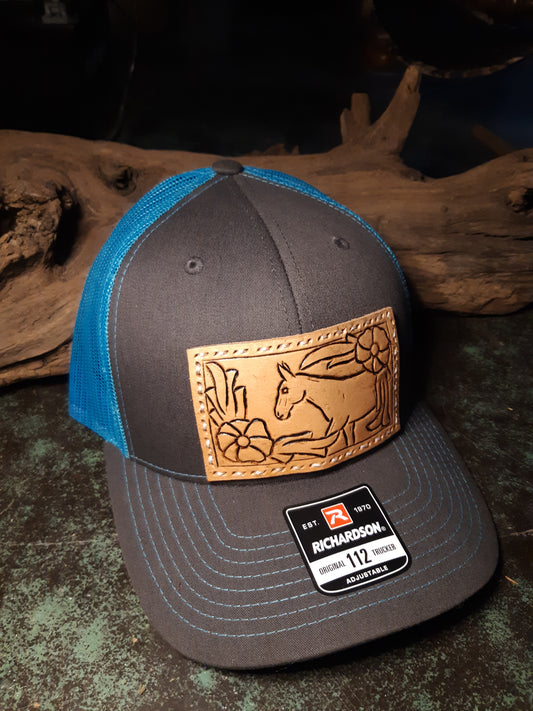 Ball cap- blue mule