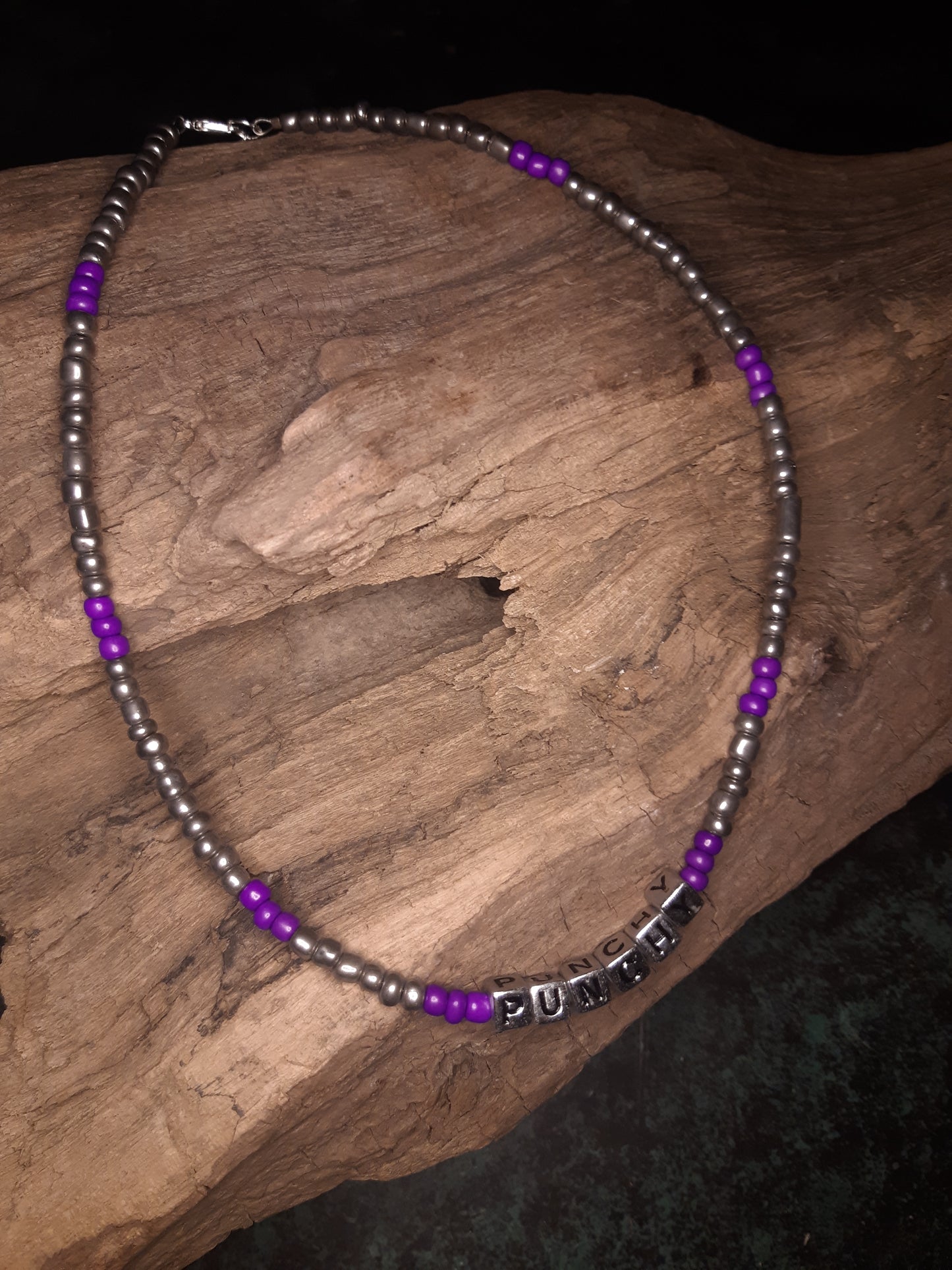 Beaded Choker- Punchy