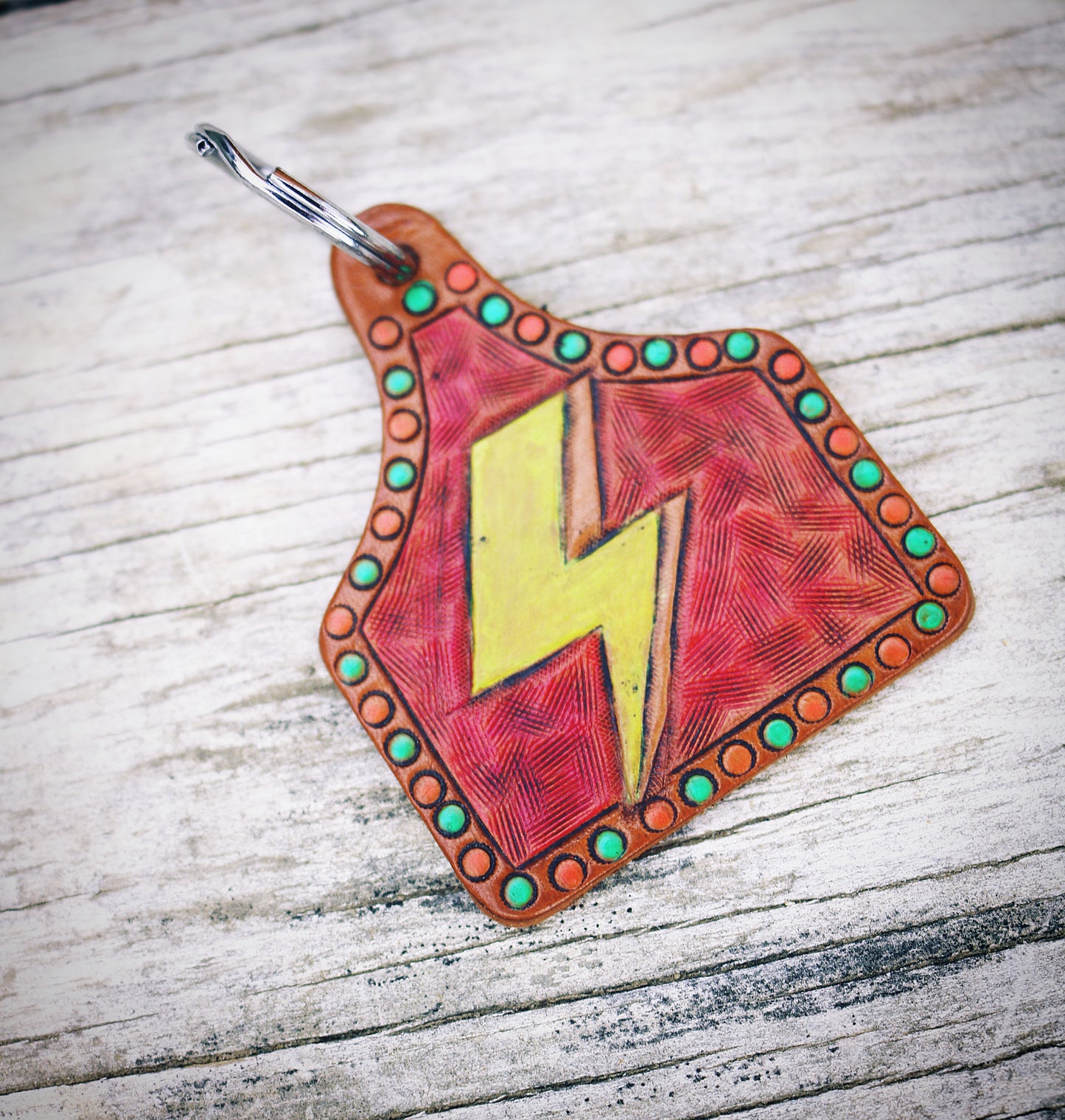 Lightning Fiesta Keychain